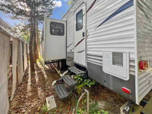 a view of a house with a swimming pool