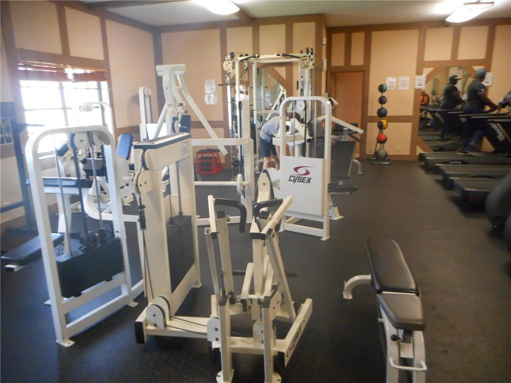 3760 Inverrary Drive, Unit N 1Y Lauderhill, FL 33319 - Photo 16 of 28 a view of a room with gym equipment