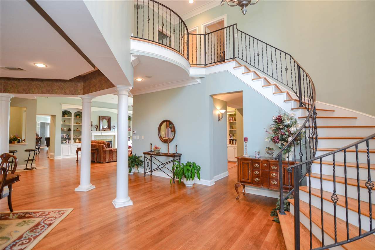4842 Mayfield Road West Collierville, TN 38017 - Photo 3 of 25 Elegant trim, beautiful columns, & gleaming hardwood floors