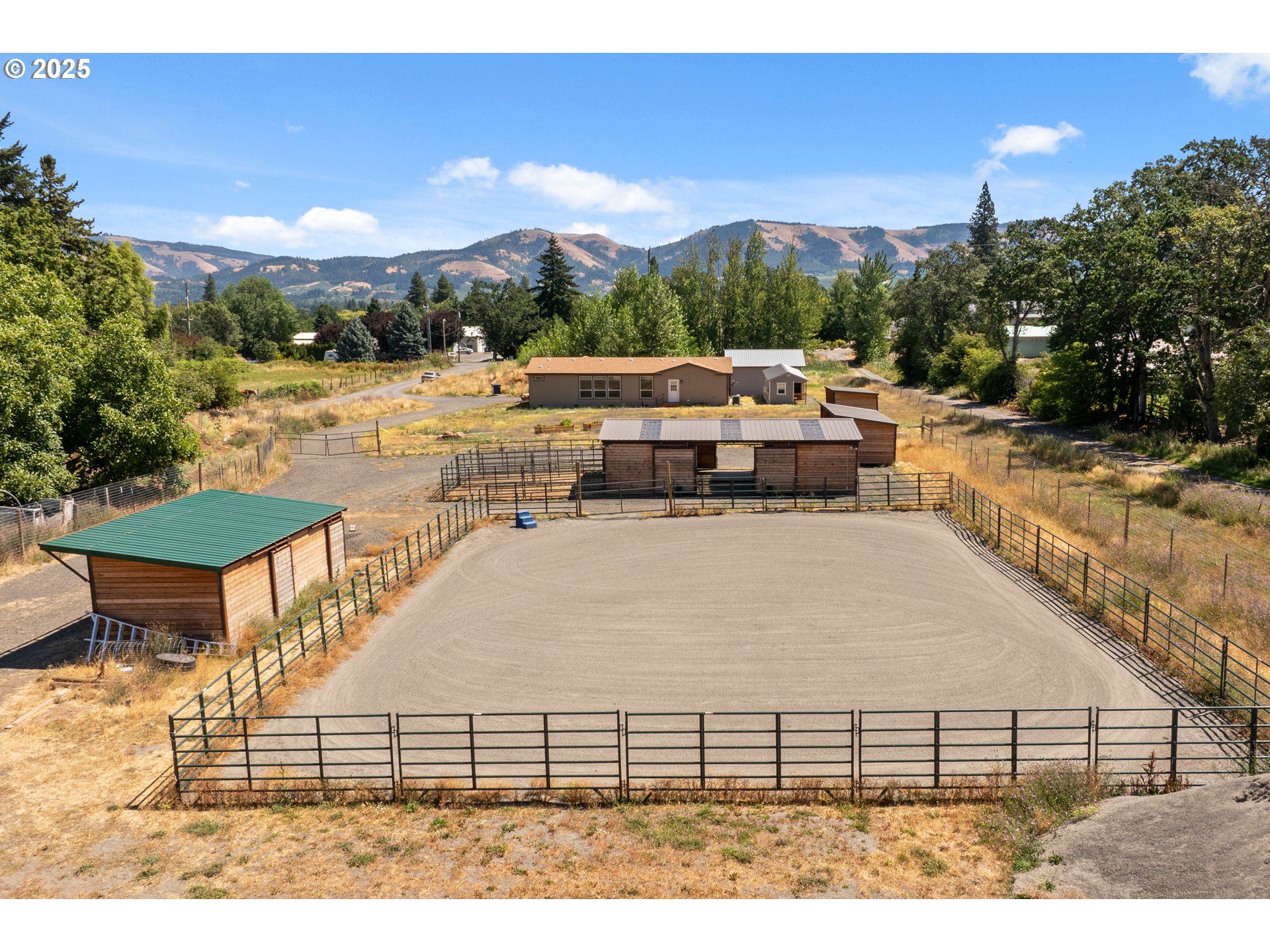 1682 Markham Road Hood River, OR 97031 - Photo 4 of 22 a view of a swimming pool with a patio