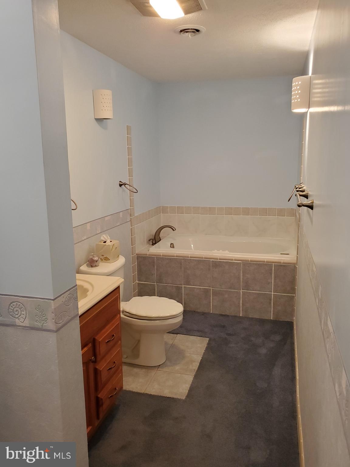 12555 Rousby Hall Road Lusby, MD 20657 - Photo 6 of 18 Basement bathroom with jetted tub!!