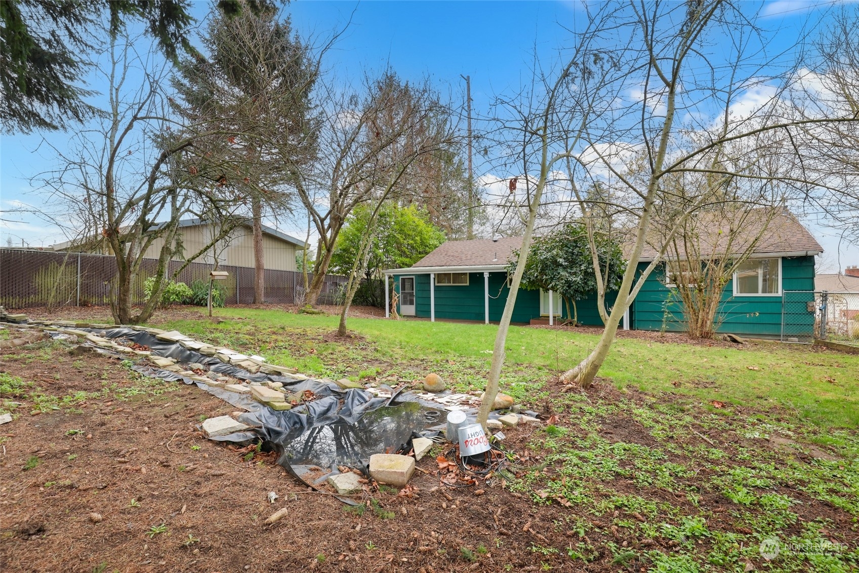 1608 Shattuck Avenue South Renton, WA 98055 - Photo 28 of 38 a view of a yard with plants and trees