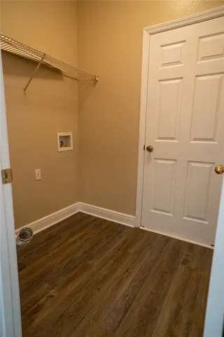 a view of front door