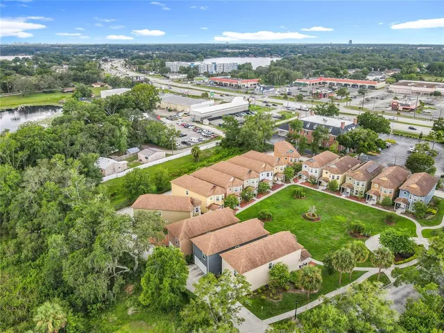 view of a black and white photo