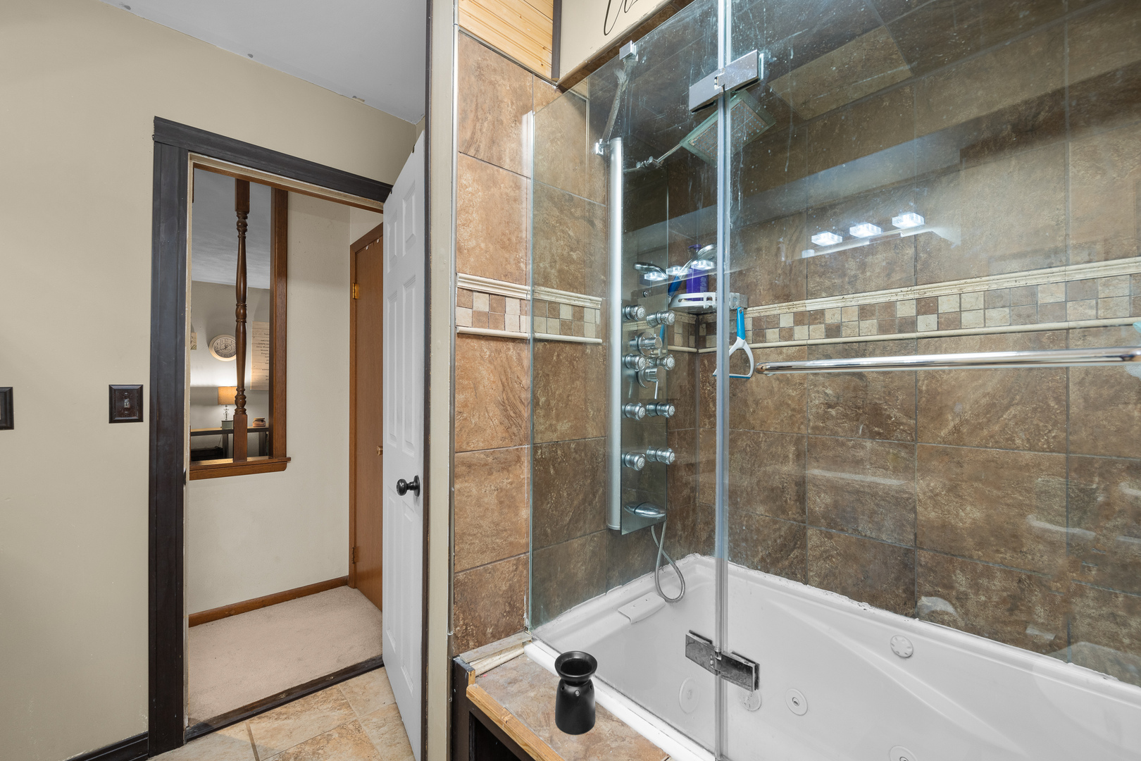 3604 32nd Avenue Moline, IL 61265 - Photo 16 of 36 a bathroom with a shower and a sink