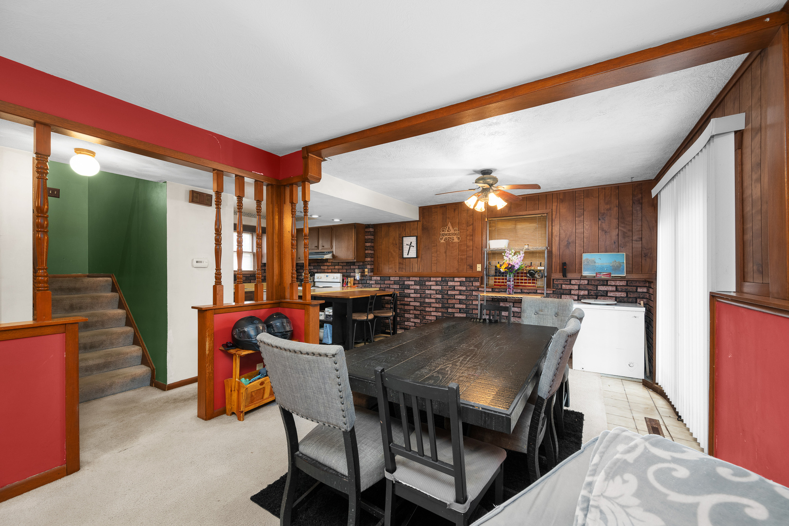 3604 32nd Avenue Moline, IL 61265 - Photo 8 of 36 a dining room with furniture and a large window