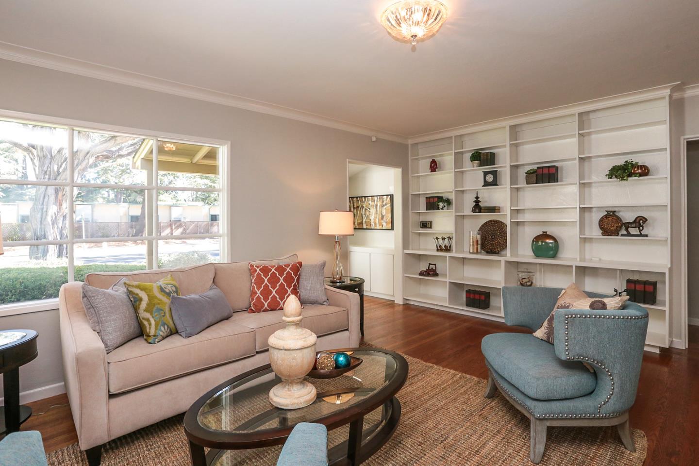 2160 Middlefield Road Palo Alto, CA 94301 - Photo 6 of 24 a living room with furniture and a large window