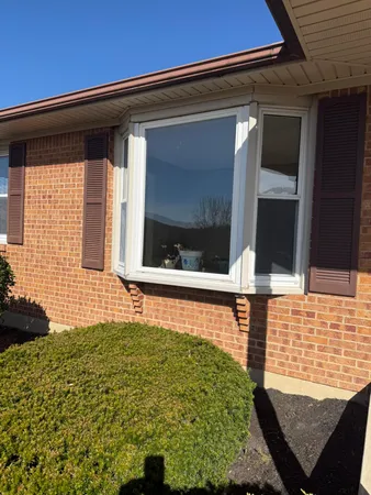 a view of front door