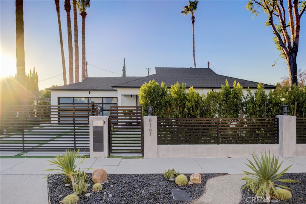 8161 Encino Avenue Northridge, CA 91325 - Photo 21 of 72 a view of a house with a patio