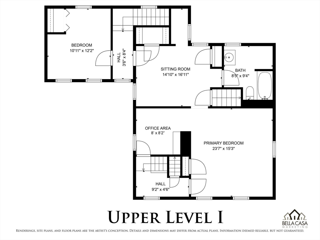 16 Pine Street Gloucester, MA 01930 - Photo 41 of 42 a picture of a book and a bed