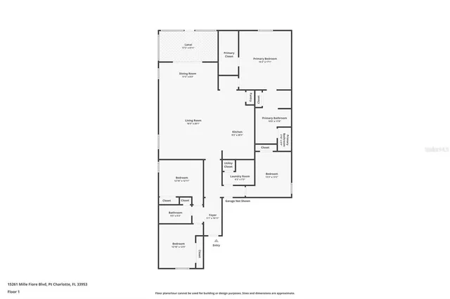 $395,000 | 15261 Mille Fiore Boulevard, Port Charlotte, FL 33953