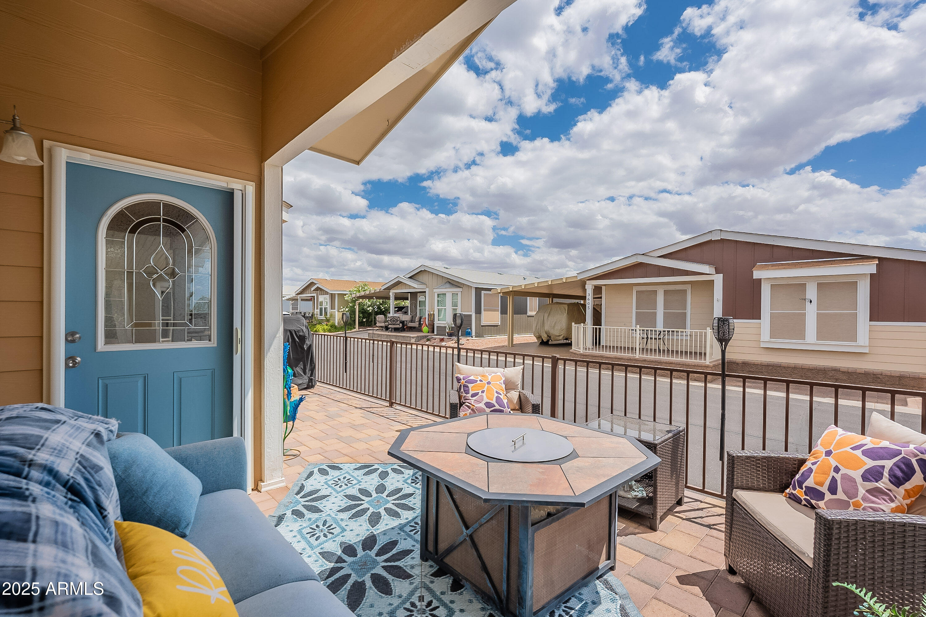 650 North Hawes Road, Unit 3606 Mesa, AZ 85207 - Photo 3 of 58 Extended Front Patio, Furnished