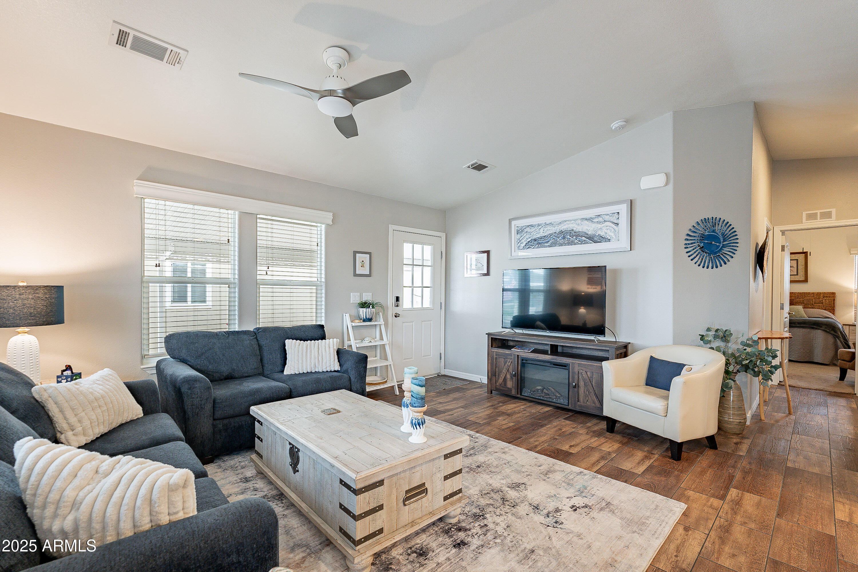 650 North Hawes Road, Unit 3606 Mesa, AZ 85207 - Photo 8 of 58 Flat Screen TV & Fireplace