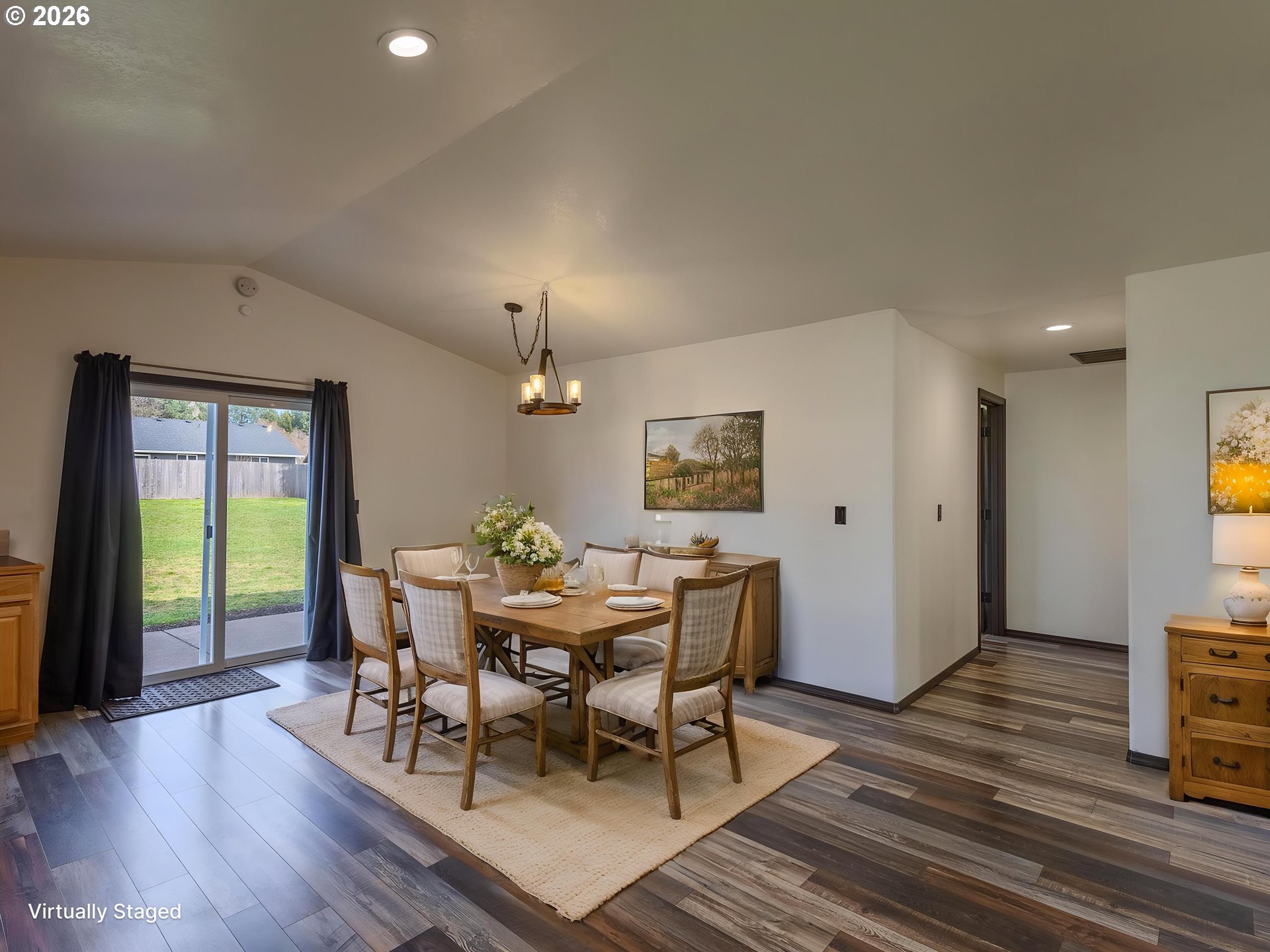 304 East Wilson Street Yacolt, WA 98675 - Photo 10 of 29 a view of a dining room with furniture and wooden floor