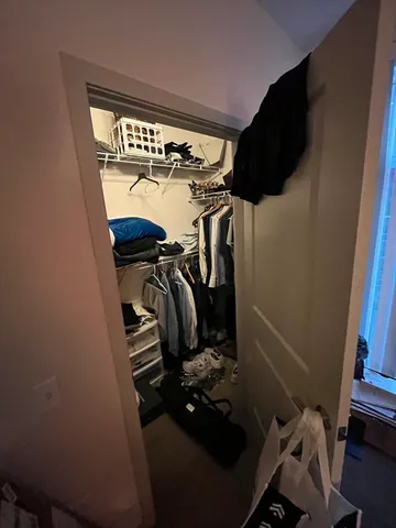 a view of storage and utility room