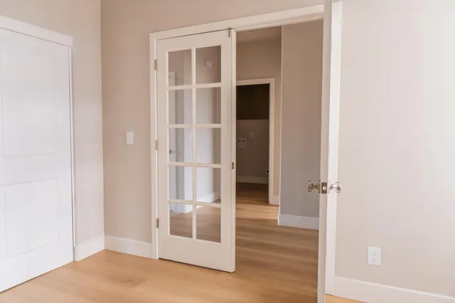 an entryway of a room