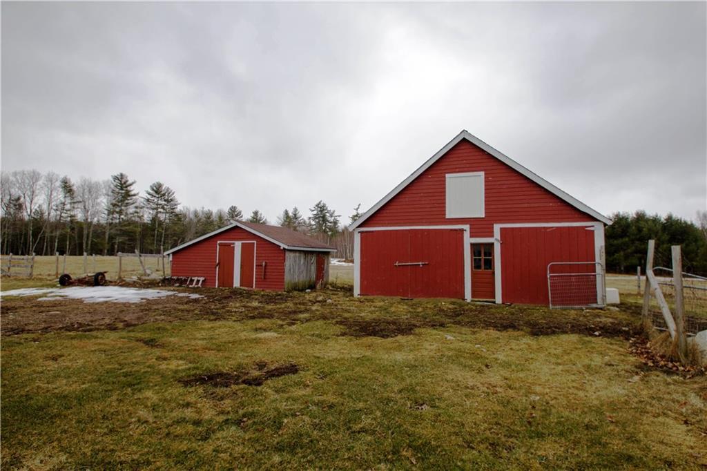 754 Gardiner Road Jefferson, ME 04348 - Photo 31 of 35 Separate barn for your livestock and...
