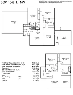$475,000 | 3301 154th Lane Northwest, Andover, MN 55304