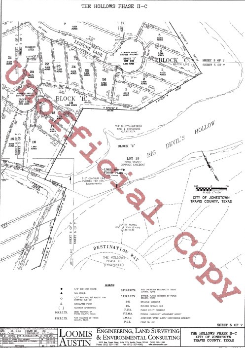 6805 Sunset Ridge Way Jonestown, TX 78645 - Photo 9 of 9 Lot 16 backs to Big devils hollow