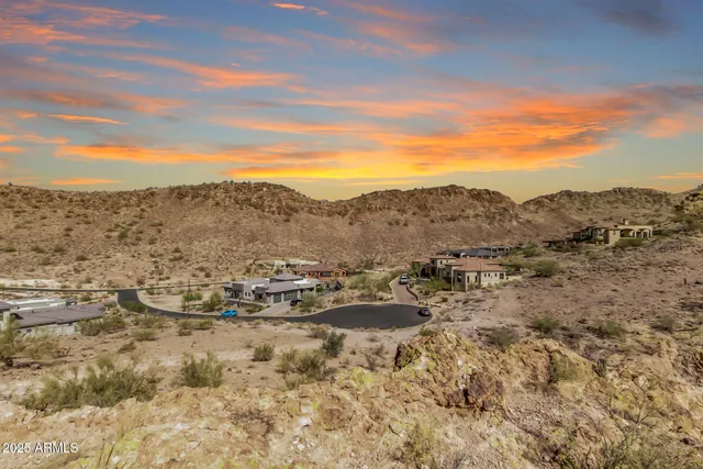 a view of a mountain in the distance