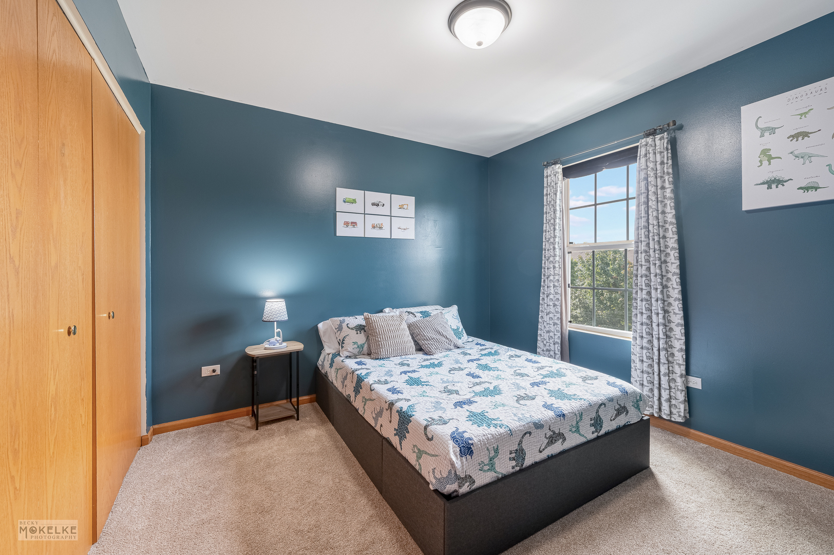 264 South Alder Creek Drive Romeoville, IL 60446 - Photo 14 of 26 a bedroom with a bed and a window