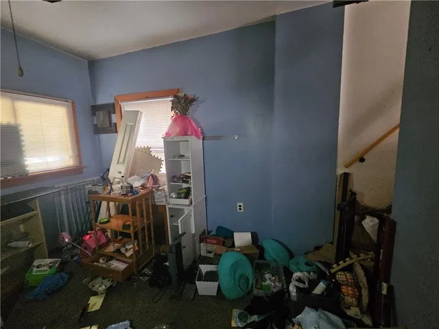 a room with musical instruments