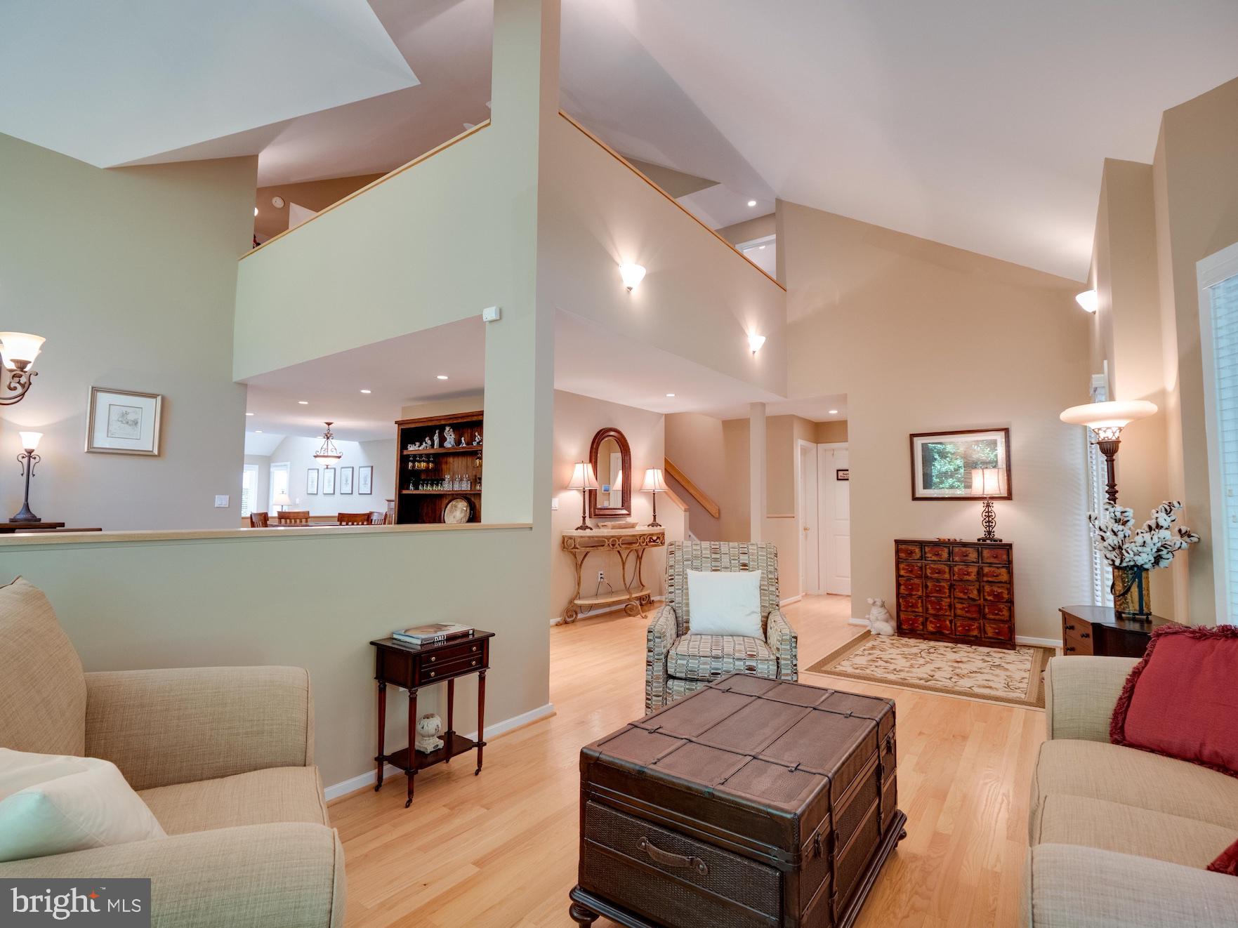 1407 Belcastle Court Reston, VA 20194 - Photo 13 of 42 View from Living Room through main level of home