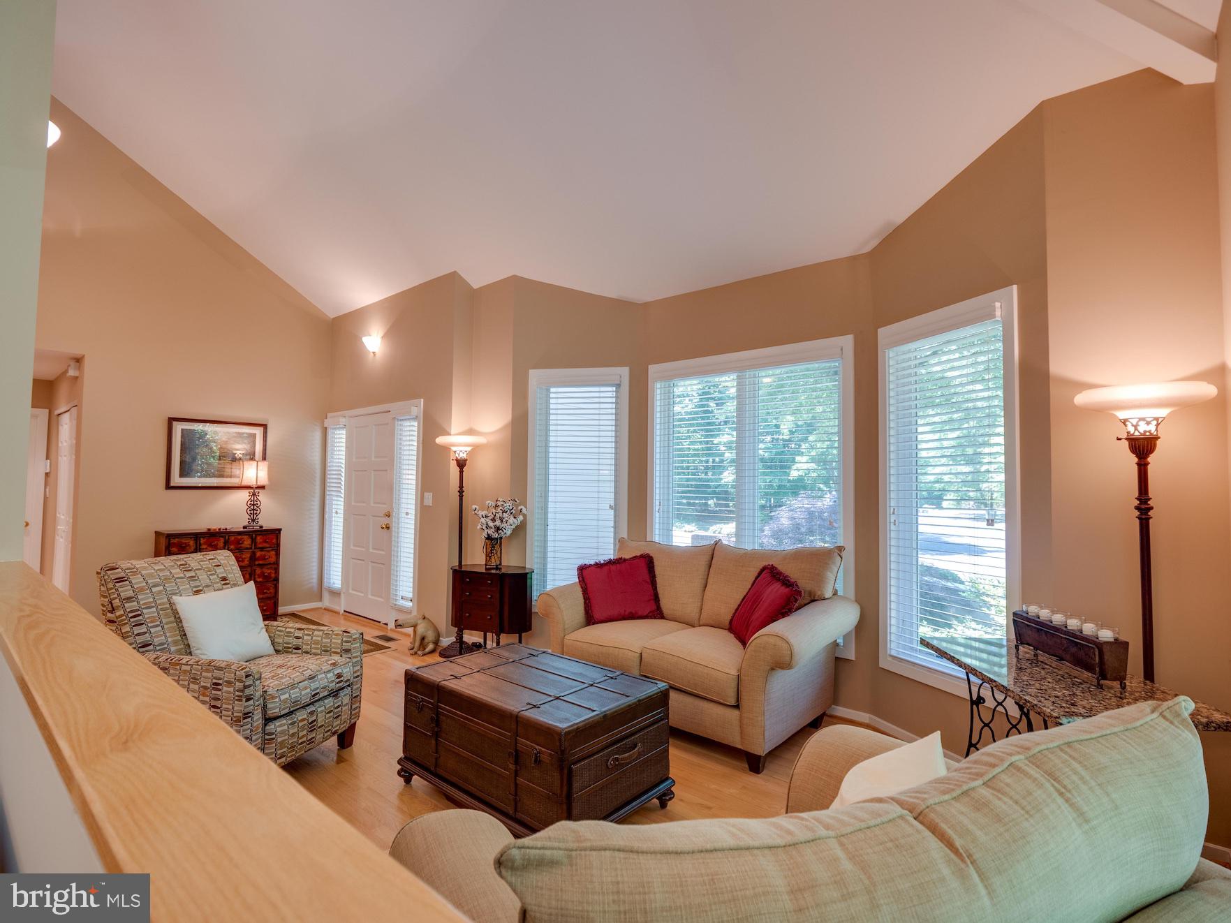 1407 Belcastle Court Reston, VA 20194 - Photo 15 of 42 Bay window of Living Room next to Front Door