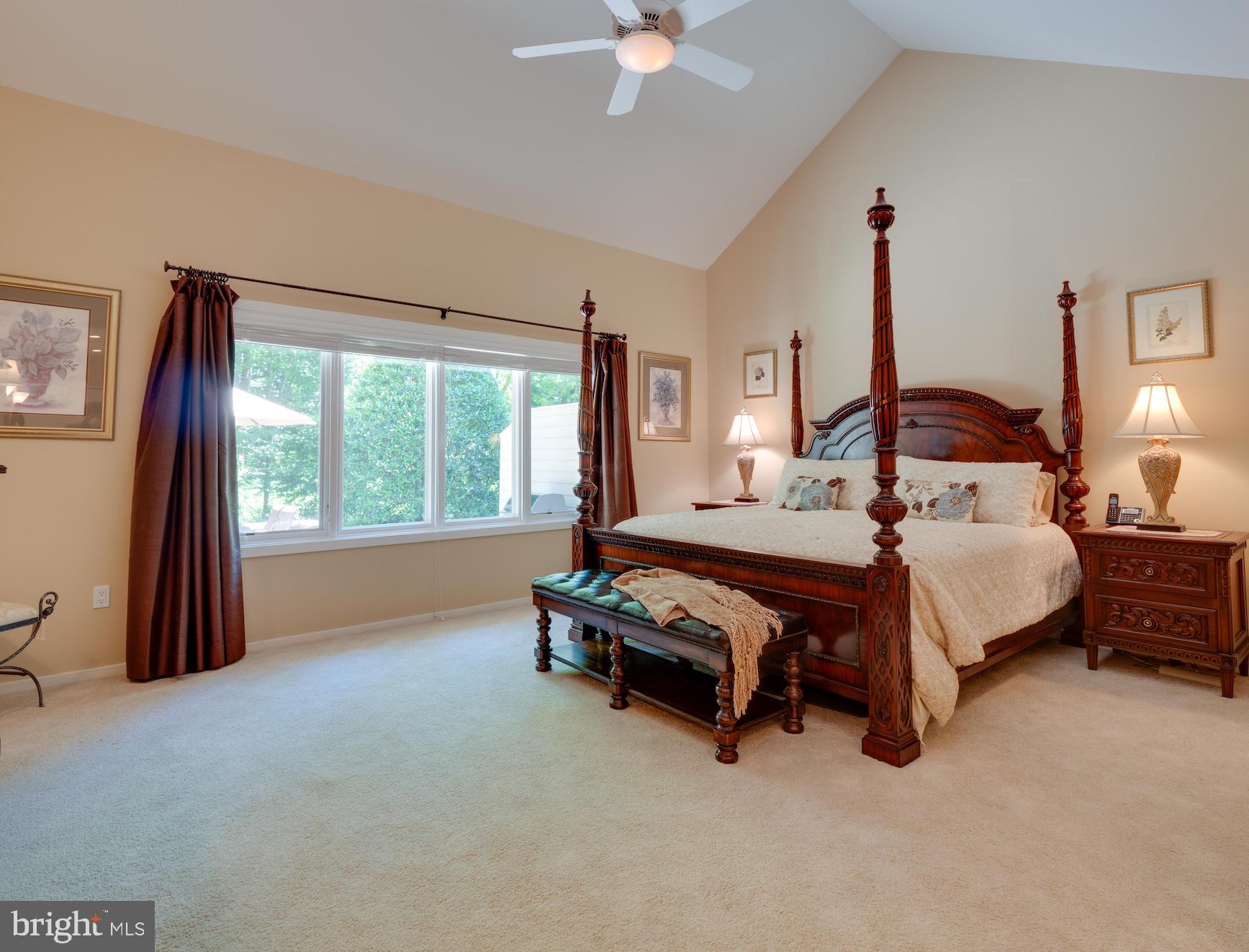 1407 Belcastle Court Reston, VA 20194 - Photo 20 of 42 Main Level owners suite with ceiling fan