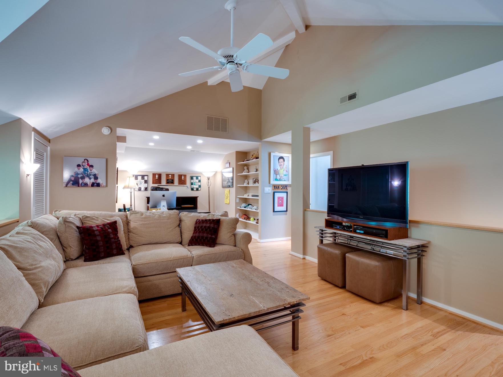 1407 Belcastle Court Reston, VA 20194 - Photo 25 of 42 Upper level loft area with ceiling fan