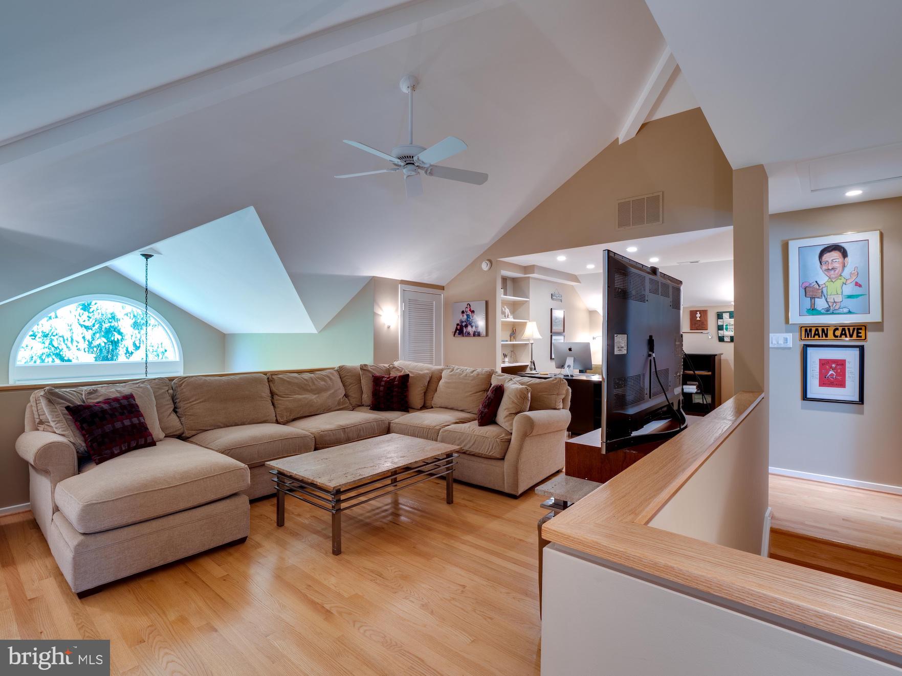 1407 Belcastle Court Reston, VA 20194 - Photo 26 of 42 Hardwoods continue up stairs to loft