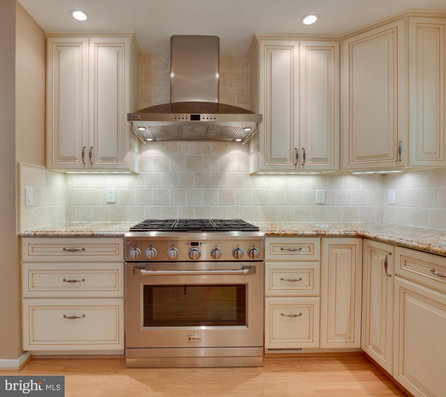 1407 Belcastle Court Reston, VA 20194 - Photo 5 of 42 36" six burner gas range with range hood