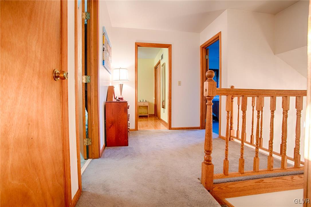 455 Bauer Road Bath, PA 18014 - Photo 15 of 26 a view of a hallway with bathroom and closet area
