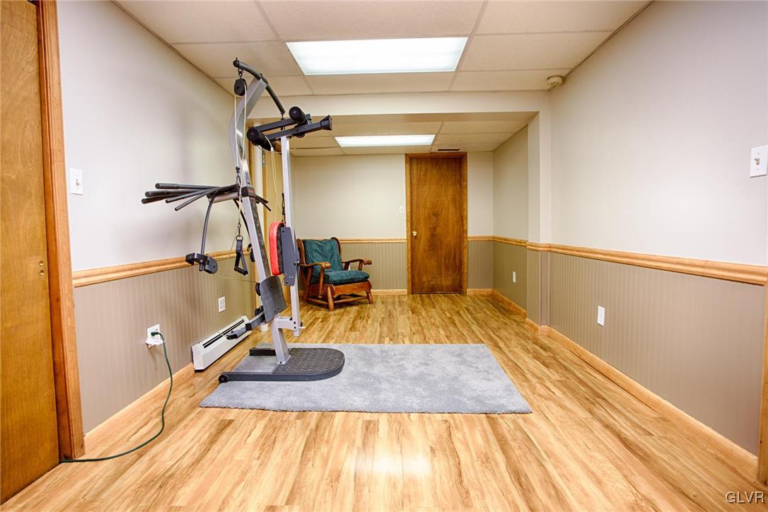 455 Bauer Road Bath, PA 18014 - Photo 17 of 26 a view of a room with gym equipment