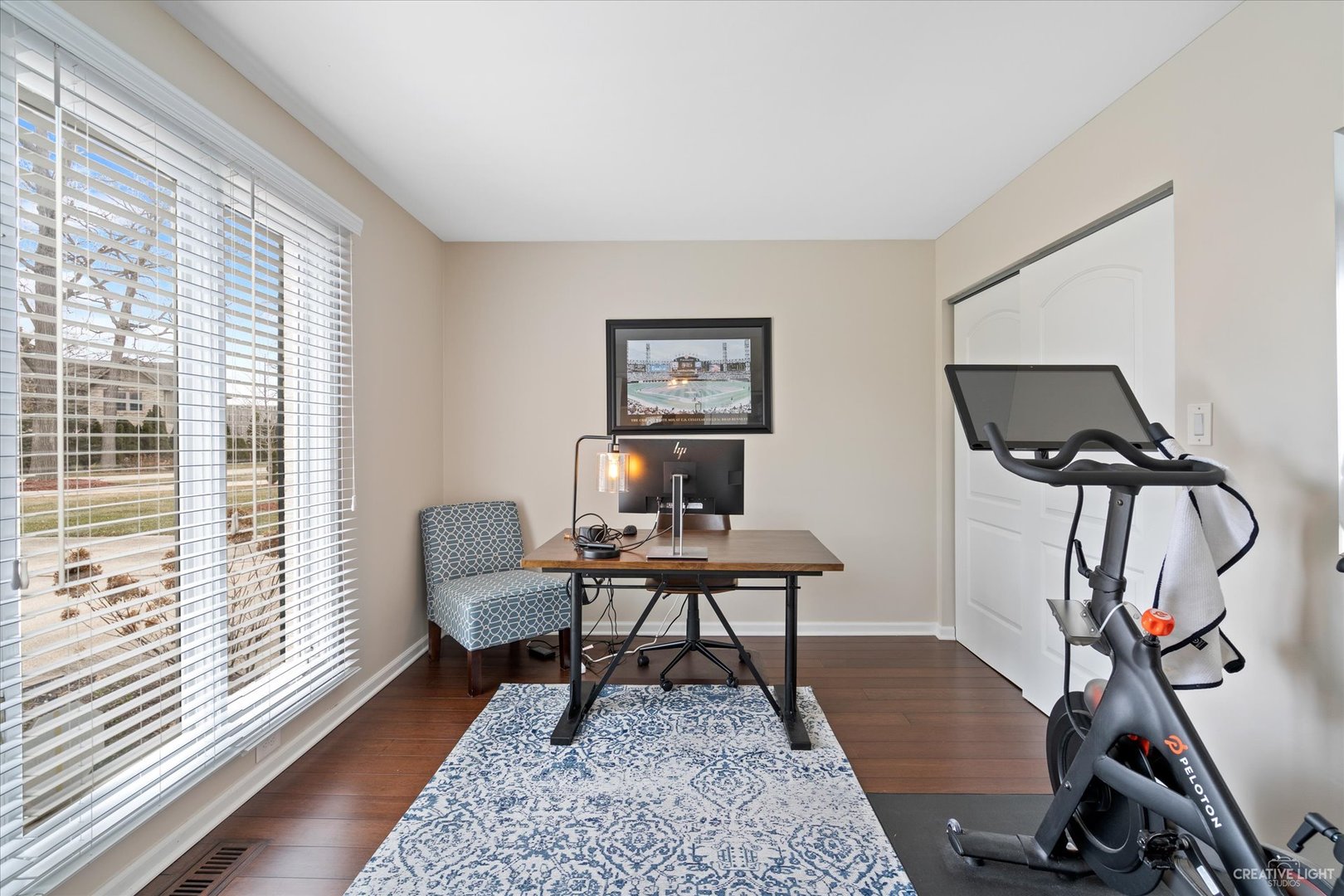 734 Forest Glen Lane Oak Brook, IL 60523 - Photo 9 of 36 a living room with furniture a rug and a window