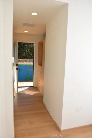 a view of a small space