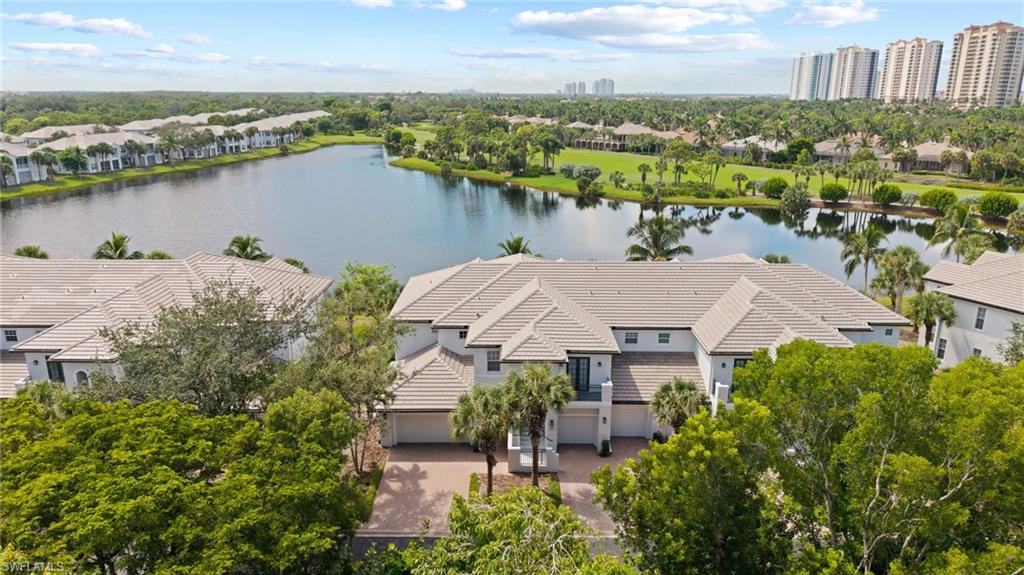 23700 Merano Court, Unit 101 Estero, FL 34134 - Photo 18 of 27 End Unit Aerial View