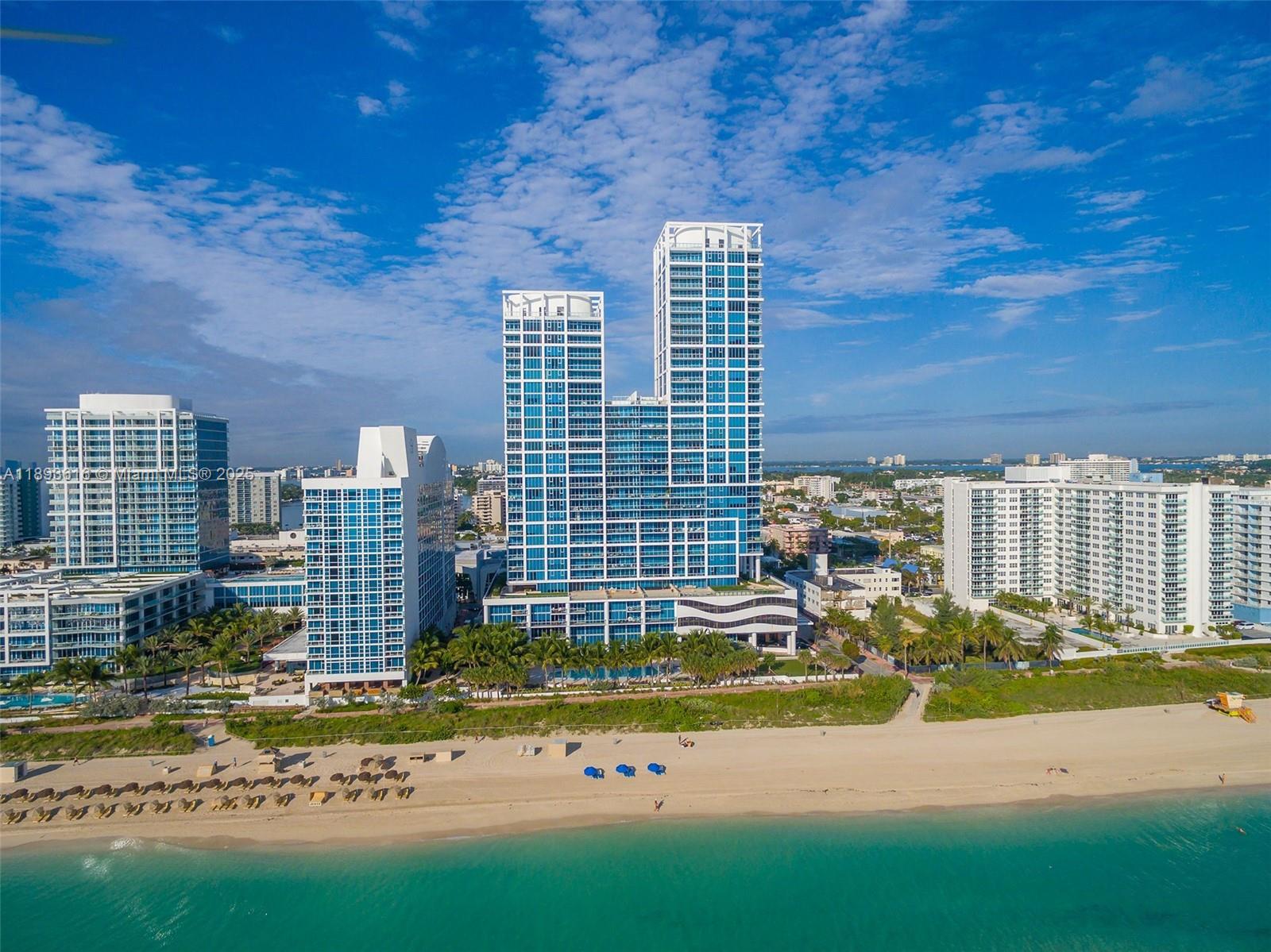 6899 Collins Avenue, Unit 2601 Miami Beach, FL 33141 - Photo 44 of 70 a view of a city with tall buildings