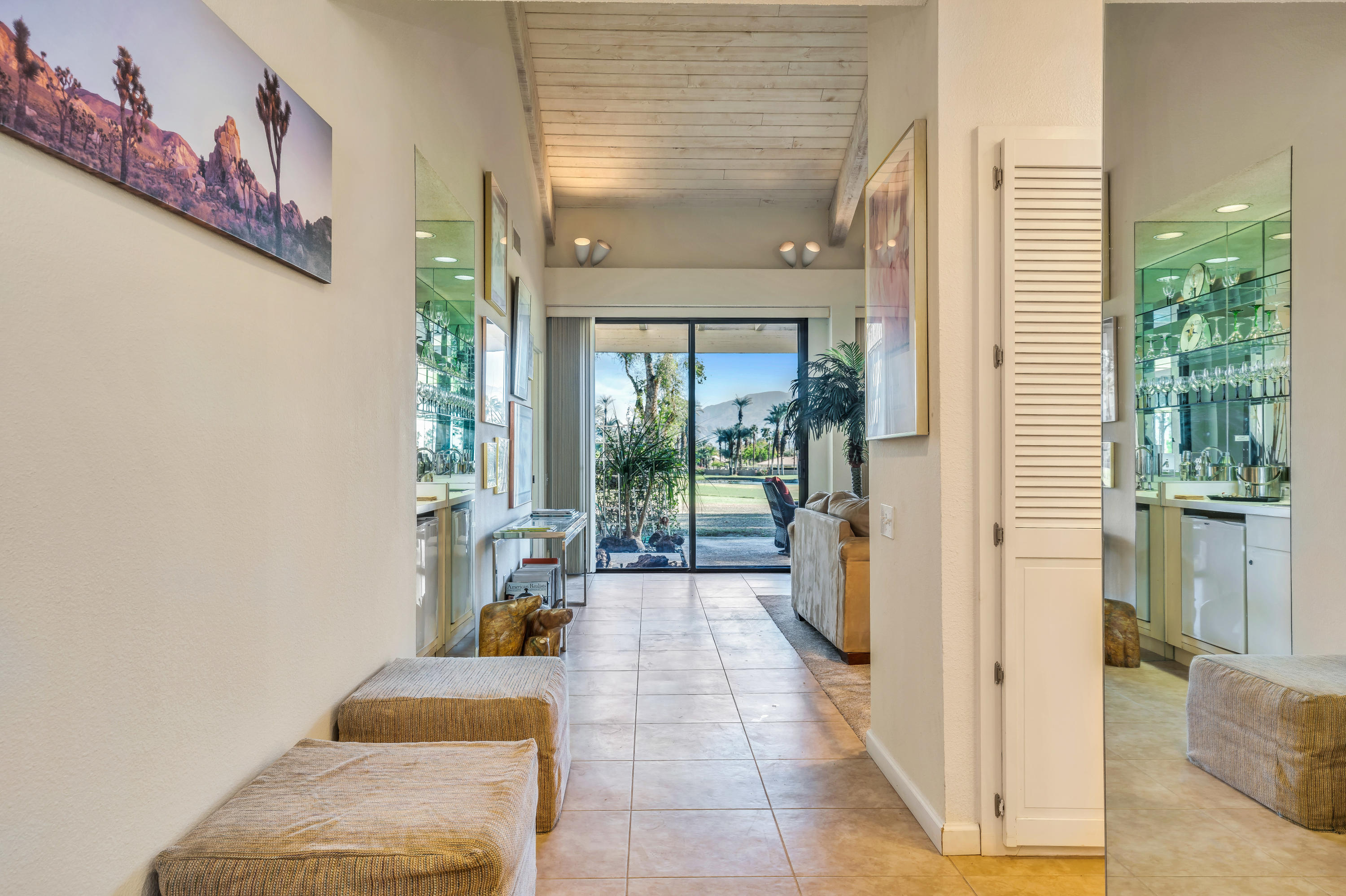 825 Inverness Drive Rancho Mirage, CA 92270 - Photo 4 of 34 a hallway with a view of outdoor space