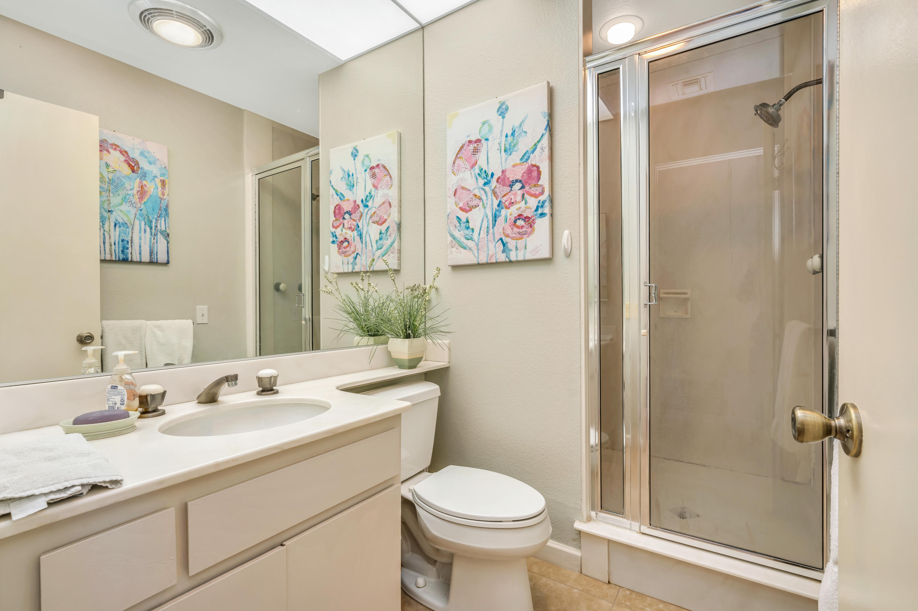 825 Inverness Drive Rancho Mirage, CA 92270 - Photo 32 of 34 a bathroom with a sink a toilet and a shower