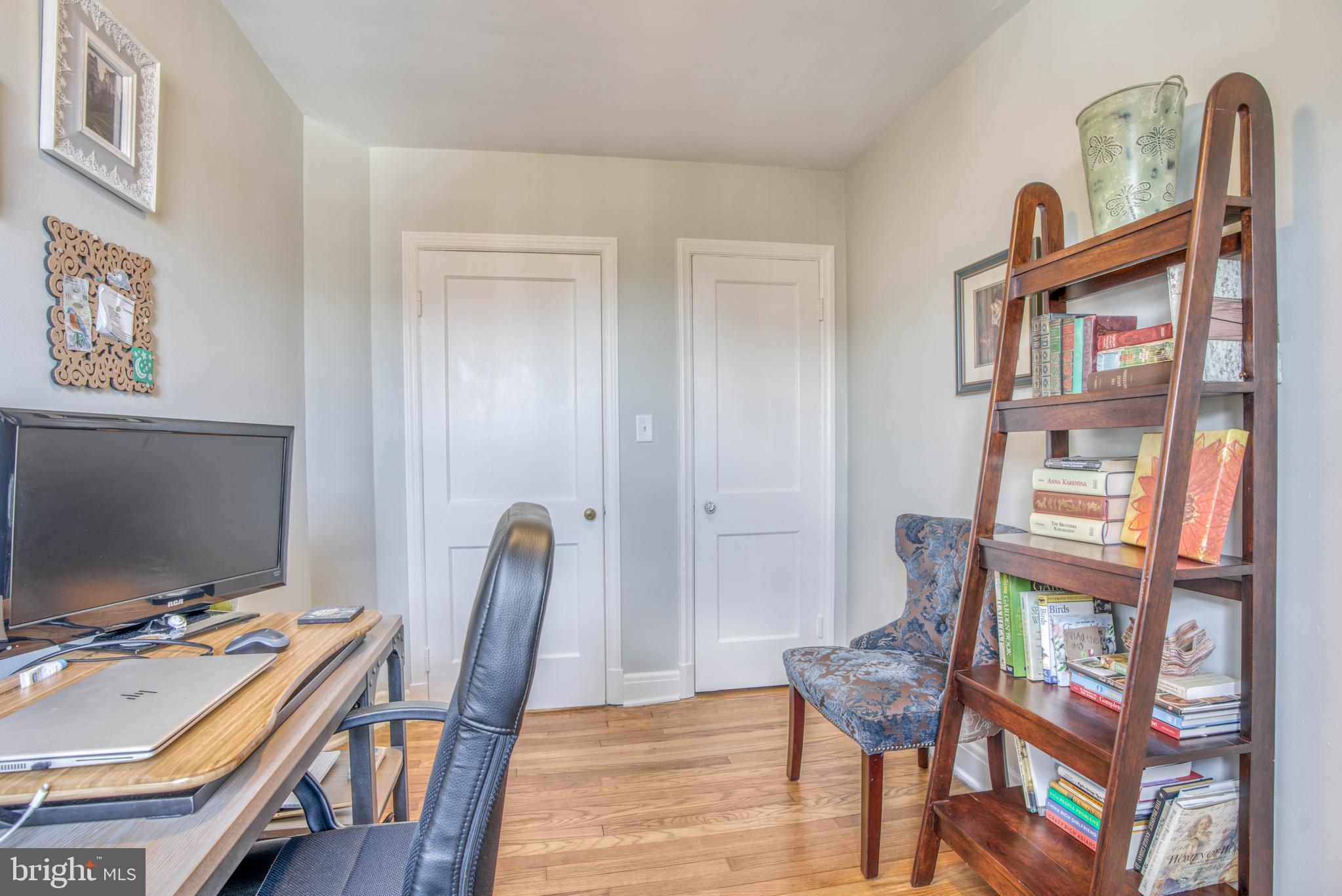 130 Hopkins Road Baltimore, MD 21212 - Photo 29 of 52 a view of a workspace with furniture and a window