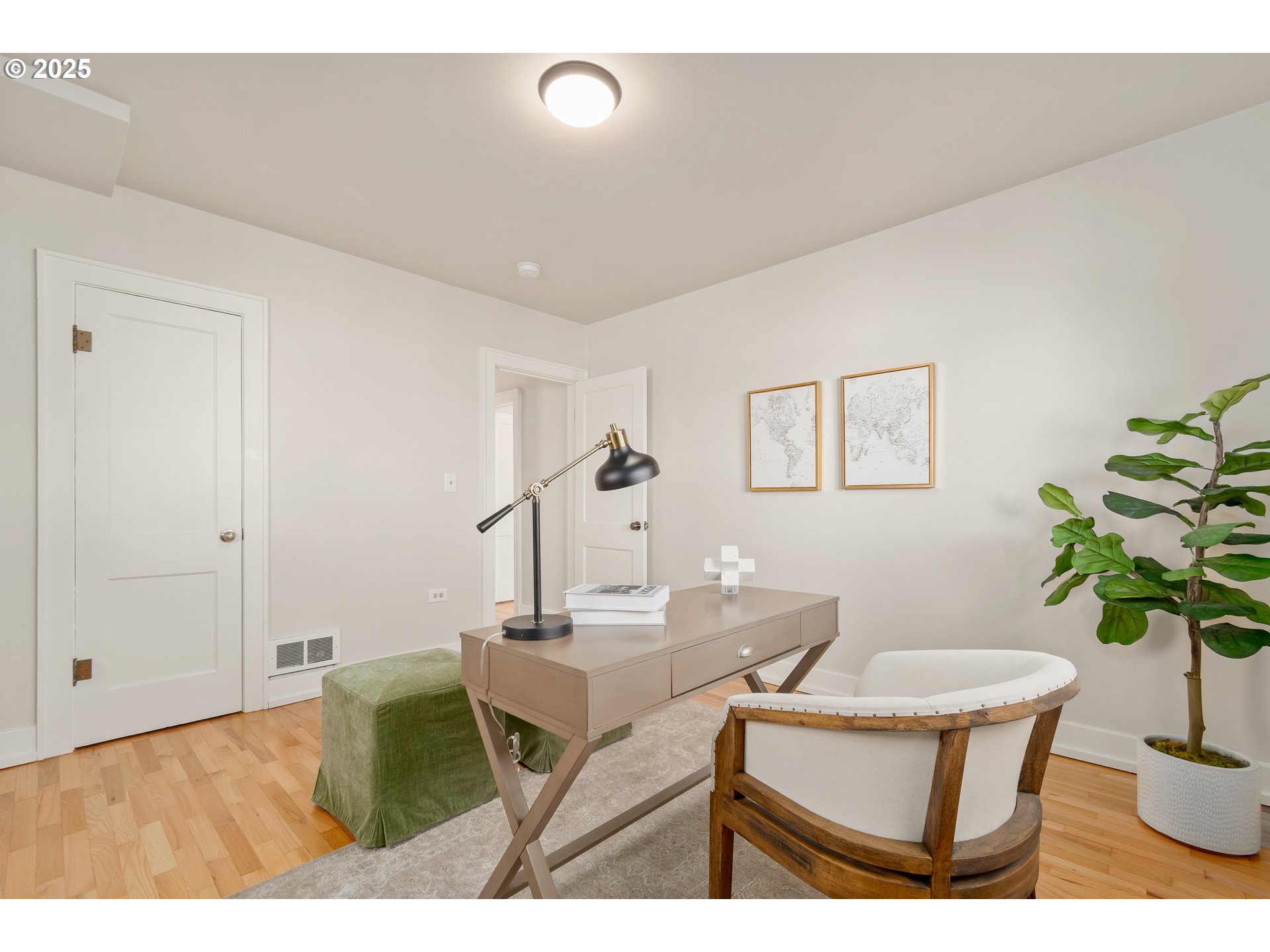 2033 East 19th Avenue Eugene, OR 97403 - Photo 18 of 45 a dining room with furniture and wooden floor