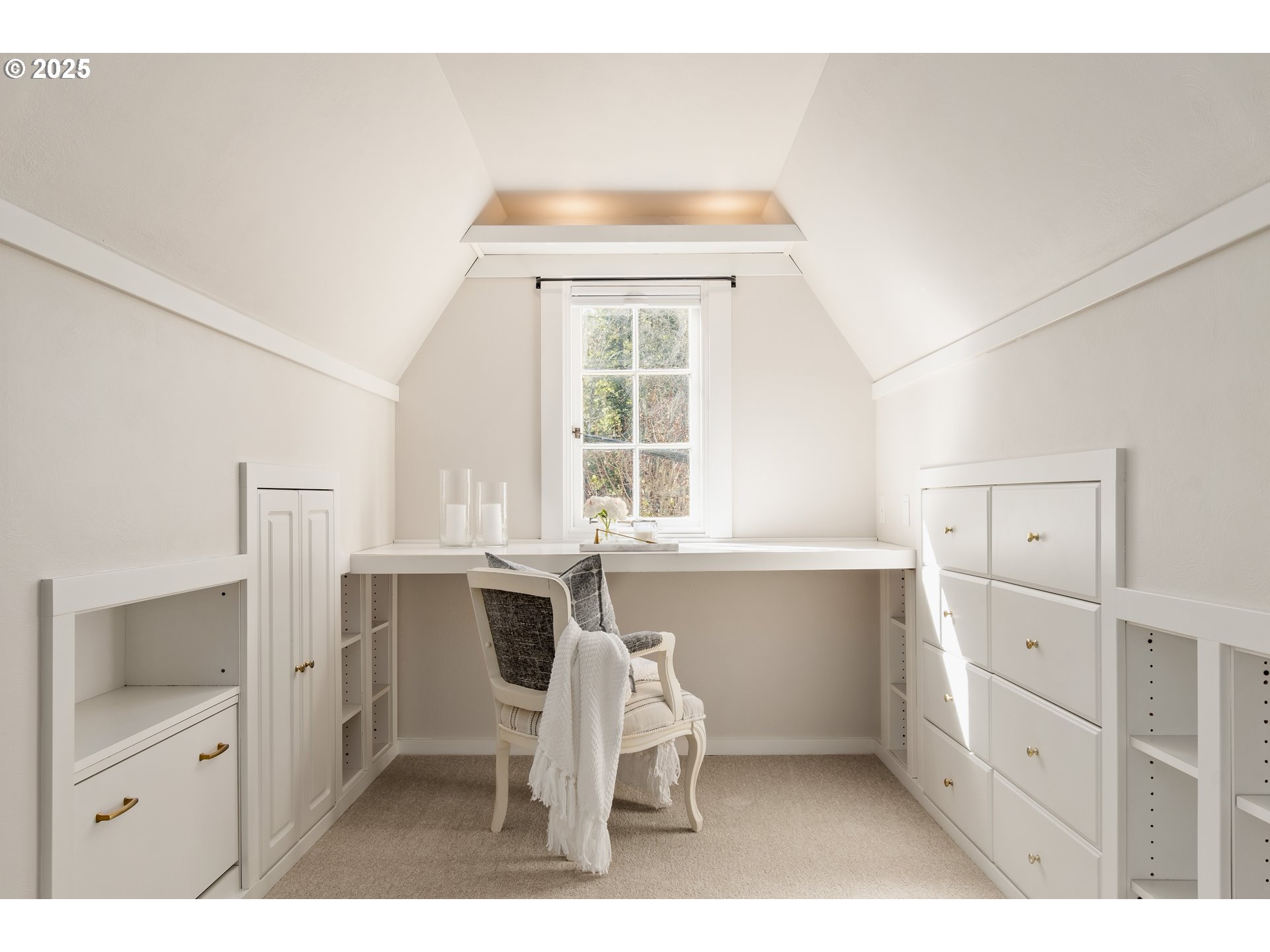 2033 East 19th Avenue Eugene, OR 97403 - Photo 24 of 45 a open kitchen with white cabinets and wooden floor