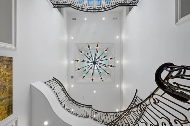 a view of a room with furniture window and outside view