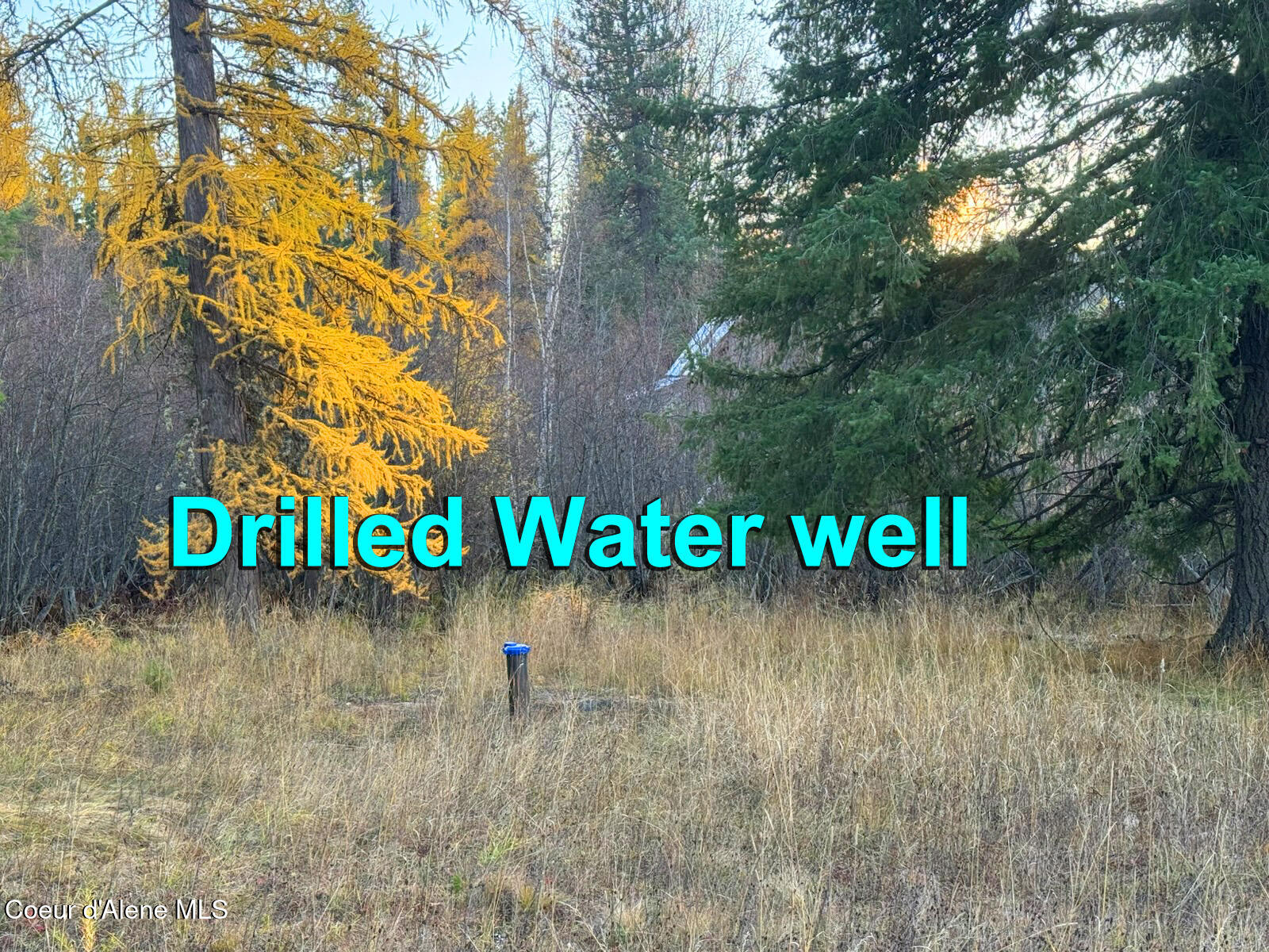 Drilled well