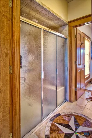 a view of swimming pool with outdoor seating