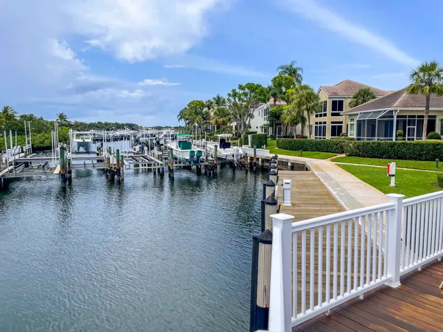 a view of a lake with a terrace