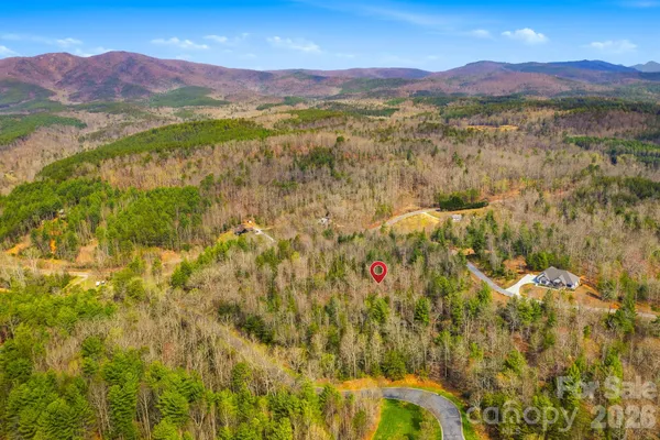 a view of city and mountain