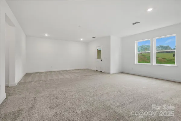 a view of empty room