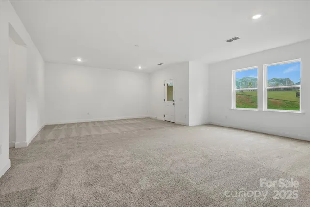 a view of empty room